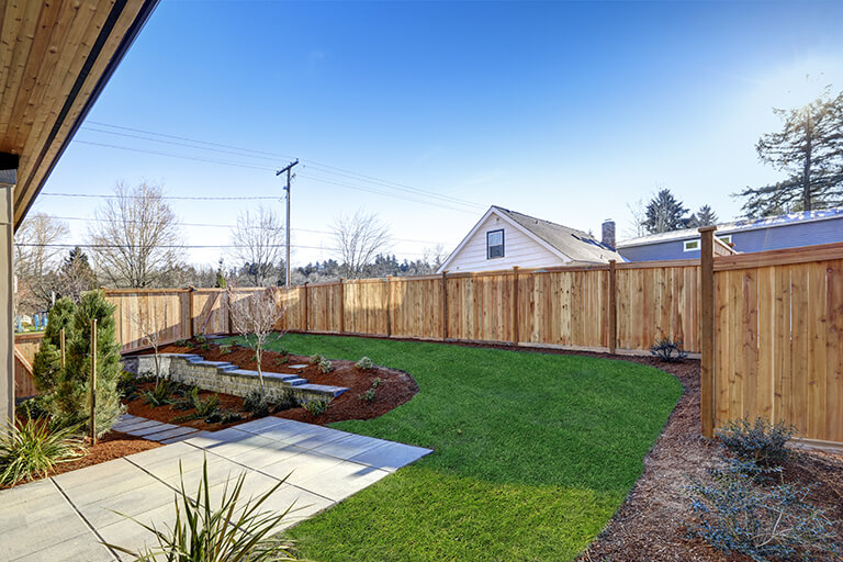 Wooden Fence Luxury