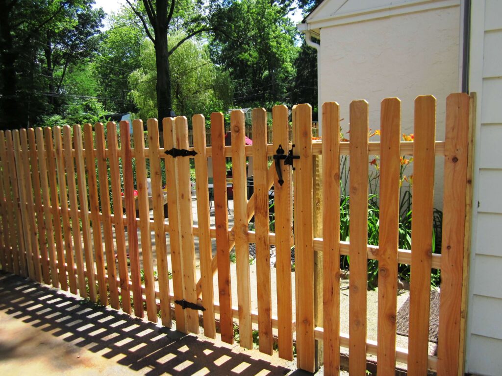 Spaced Picket Flat Top